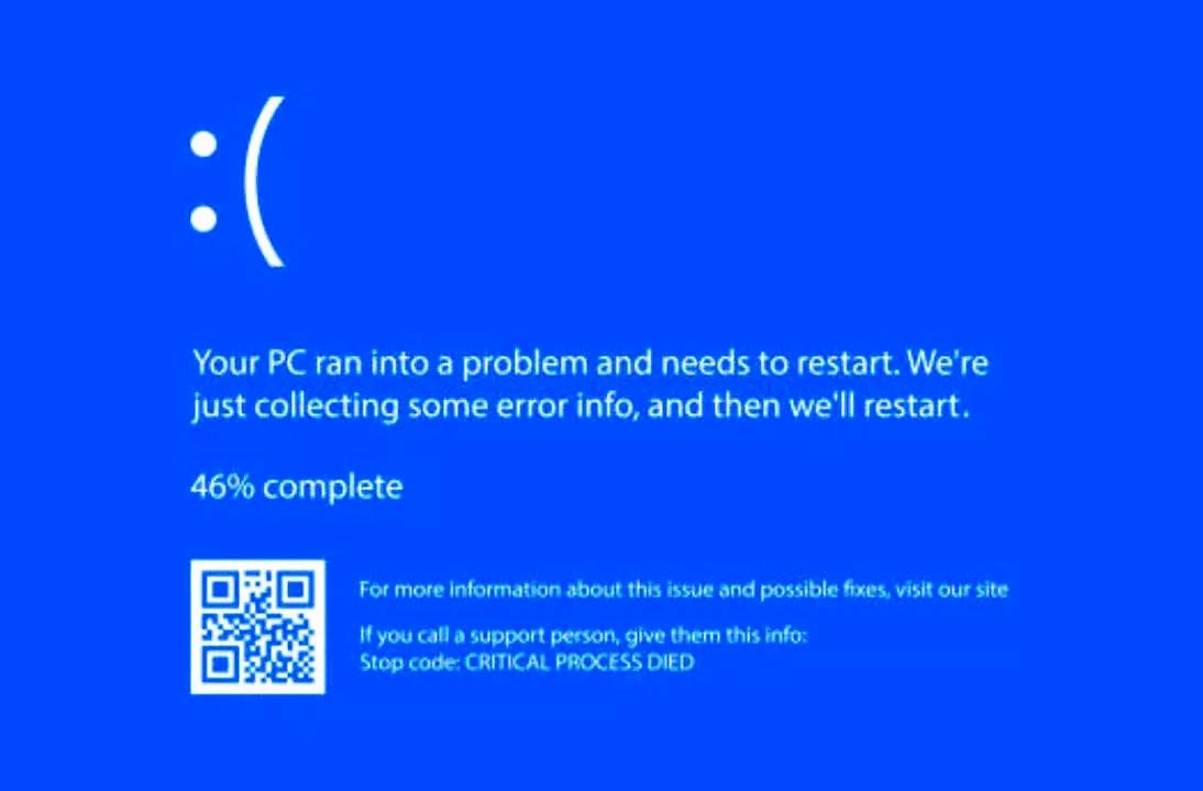 Blue Screen of Death